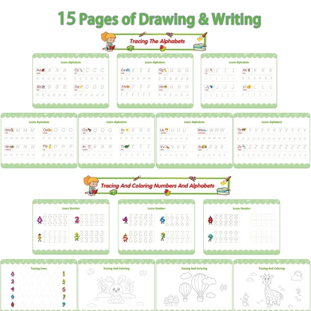 Preschool Busy Book, 30 Themes Preschool Learning Activities for Kids Montessori - Picture 3 of 8